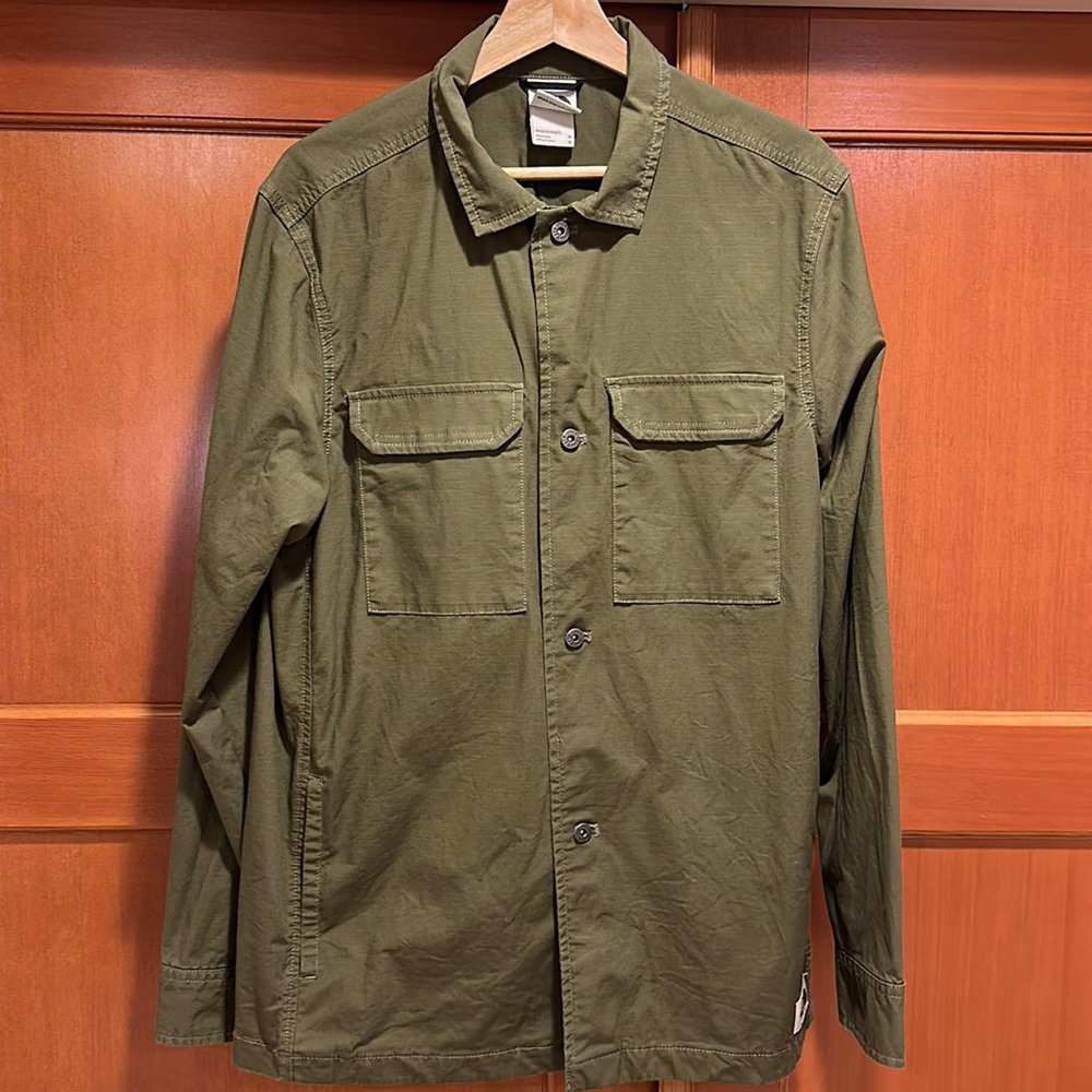 The North Face Canvas Shirt Jacket Medium